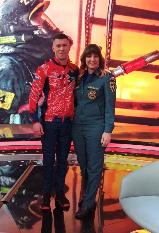 Сегодня 23 марта на телеканале "Матч ТВ" состоялся прямой эфир о пожарно-спасательном спорте!