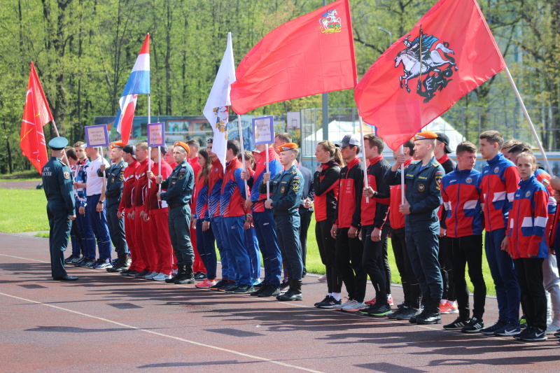 Открытие Всероссийских соревнований МЧС России "Памяти Героя Российской Федерации В.М. Максимчука" по пожарно-спасательному спорту