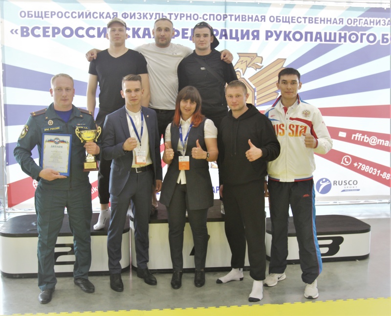 Сборная команда Северо-Западного федерального округа стала победителем Кубка МЧС России по рукопашному бою