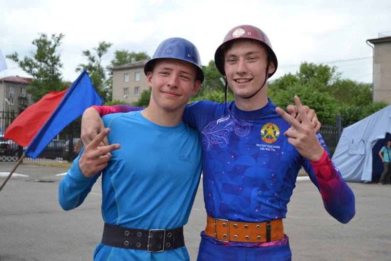 В Вологодской области завершился второй день Межрегиональных соревнований по пожарно-спасательному спорту