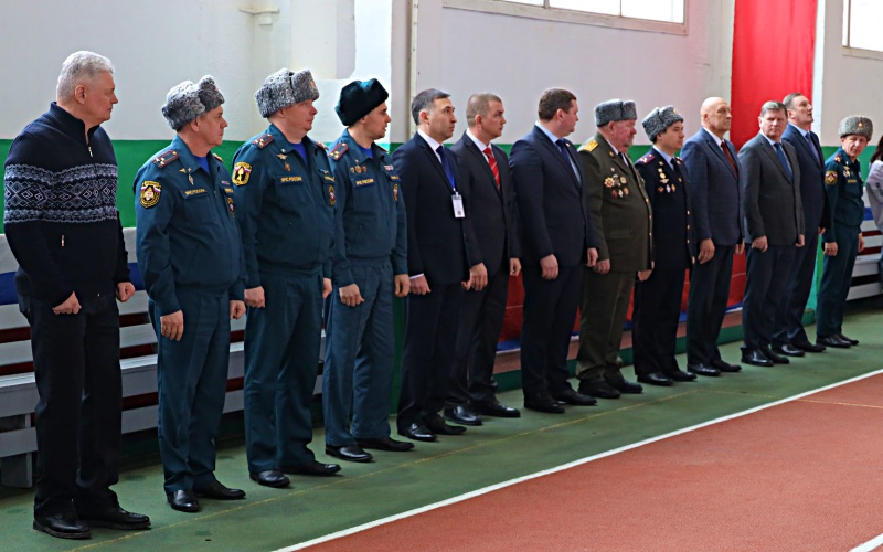 В г. Омске состоялось торжественное открытие Кубка МЧС России по пожарно-спасательному спорту