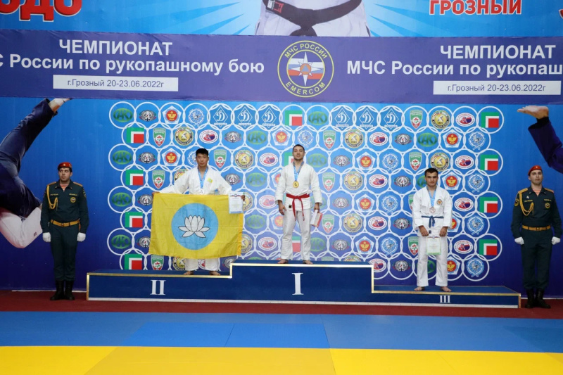 В Грозном завершились спортивные соревнования второго этапа Спартакиады МЧС России по рукопашному бою