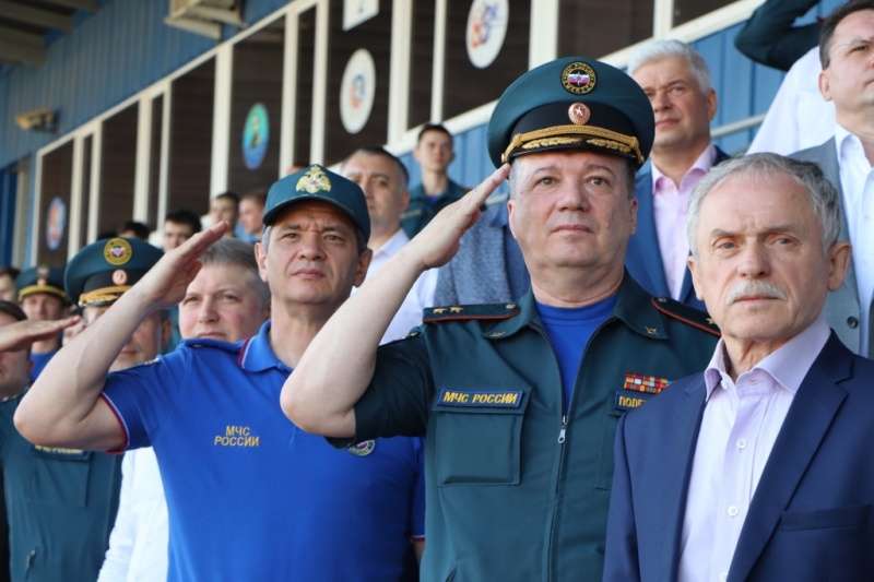 В Подмосковье стартовали Межрегиональные соревнования главных управлений МЧС России ЦФО по пожарно-спасательному спорту