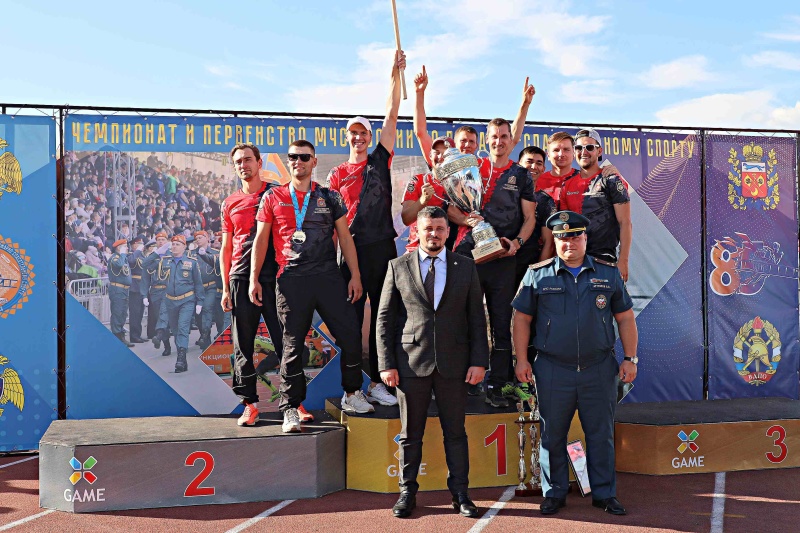Сборная команда Московской области стала победителем Чемпионата МЧС России по пожарно-спасательному спорту Сборная команда Московской области стала победителем Чемпионата МЧС России по пожарно-спасательному спорту