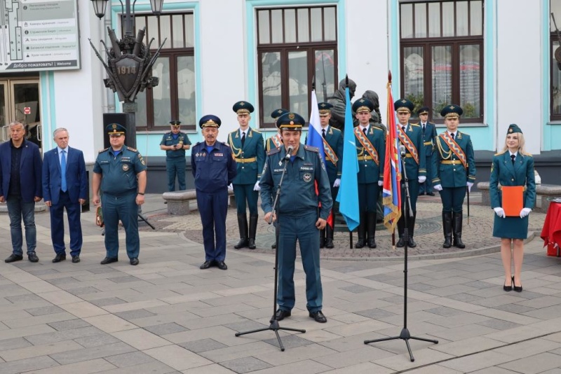 В Москве торжественно встретили победителей и призеров первенства мира по пожарно-спасательному спорту