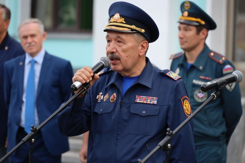 В Москве торжественно встретили победителей и призеров первенства мира по пожарно-спасательному спорту