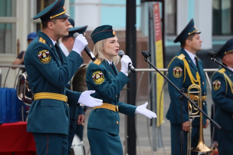 В Москве торжественно встретили победителей и призеров первенства мира по пожарно-спасательному спорту