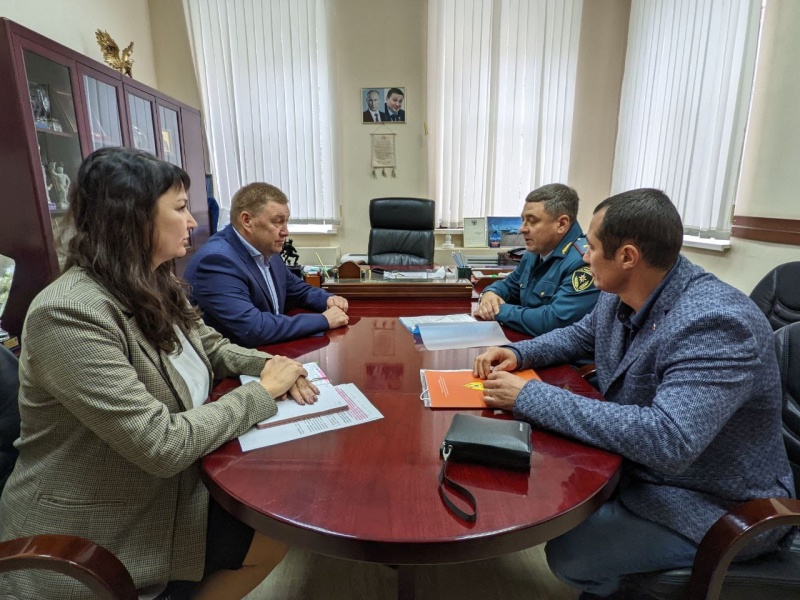 Начальник ФКУ «Центр физической подготовки и спорта МЧС России» Радченко Олег Викторович посетил с рабочим визитом г. Волгоград