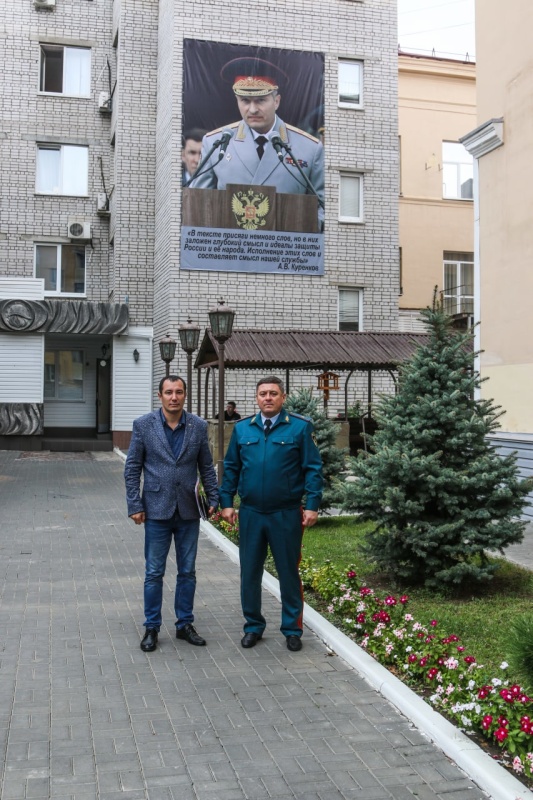 Начальник ФКУ «Центр физической подготовки и спорта МЧС России» Радченко Олег Викторович посетил с рабочим визитом г. Волгоград