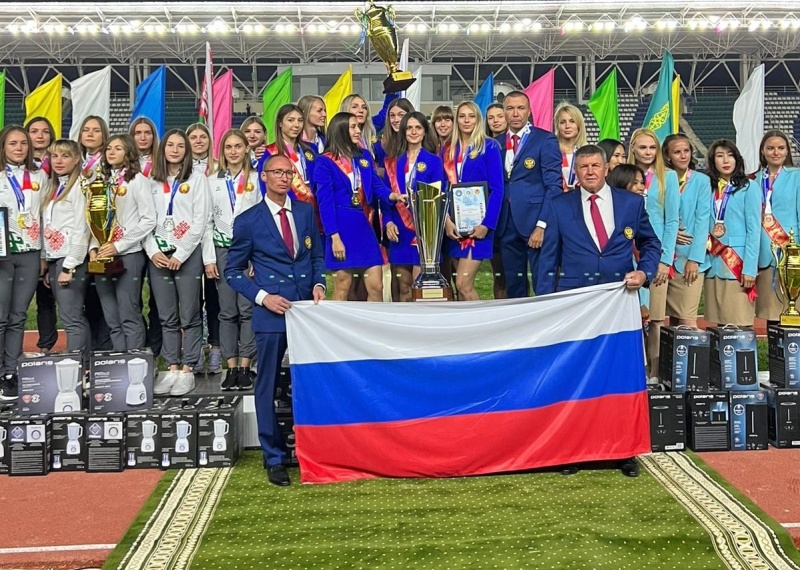 Женская сборная Российской Федерации стала победителями чемпионата мира по пожарно-спасательному спорту в г. Самарканде