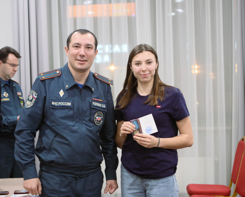 Собрание руководства Центра физической подготовки и спорта МЧС России со сборной командой по пожарно-спасательному спорту