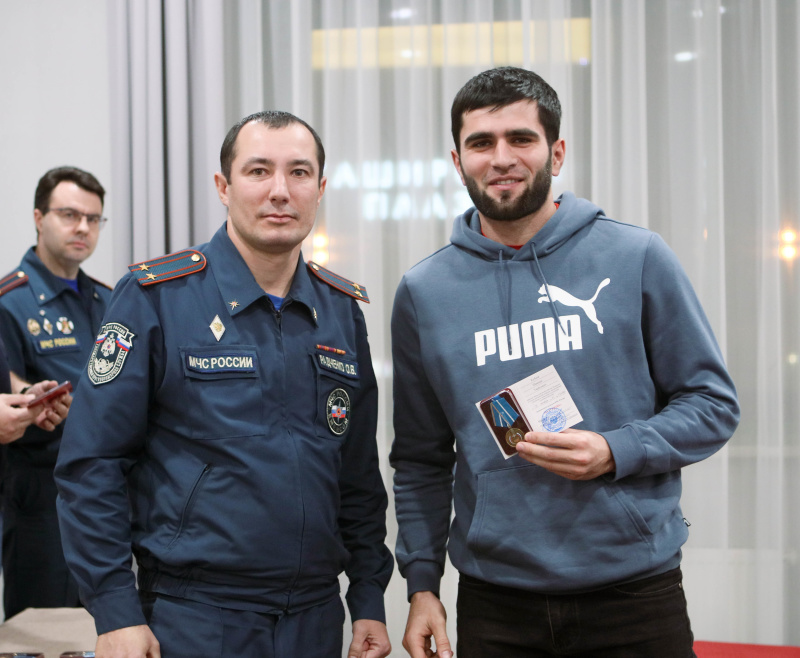 Собрание руководства Центра физической подготовки и спорта МЧС России со сборной командой по пожарно-спасательному спорту