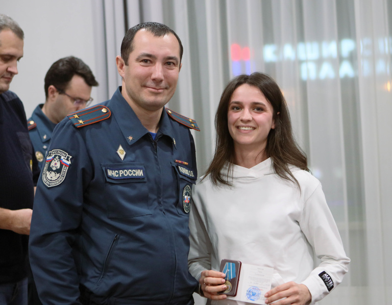 Собрание руководства Центра физической подготовки и спорта МЧС России со сборной командой по пожарно-спасательному спорту