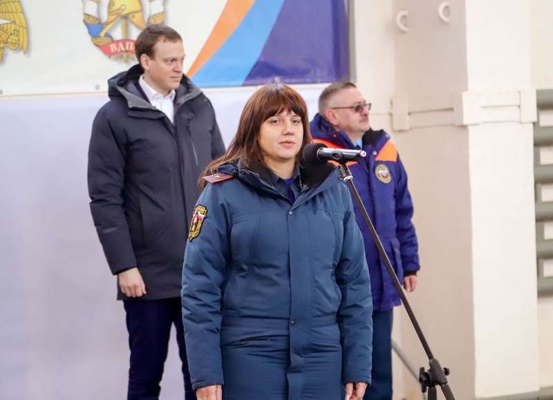 Дан старт спортивным соревнованиям «Мемориал М.И. Шабурова» по пожарно-спасательному спорту в г. Рязани