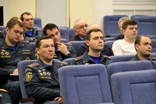 Заседание судейской коллегии и представителей команд Всероссийских соревнований МЧС России «Кубок образовательных организаций высшего образования МЧС России» по пожарно-спасательному спорту