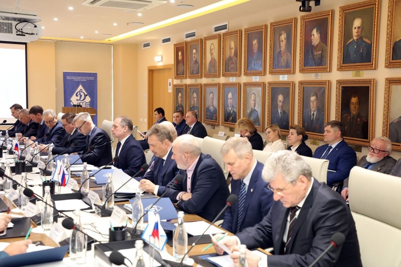 Заседание президиума Центрального совета Общества «Динамо»