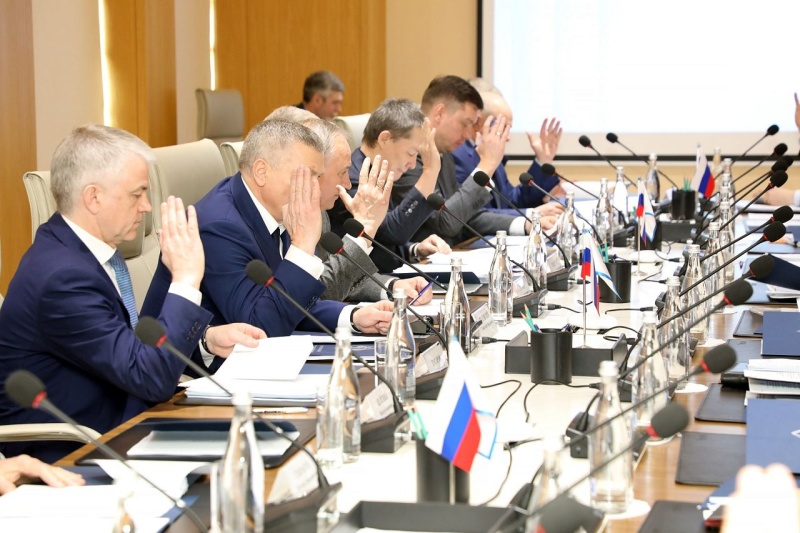 Заседание президиума Центрального совета Общества «Динамо»