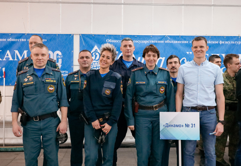 Сборная команда РОО Динамо № 31 МЧС России стала бронзовым призером Спартакиады Общества "Динамо"