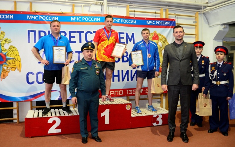 Сборная команда Северо-Западного федерального стала чемпионом по настольному теннису Спартакиады МЧС России