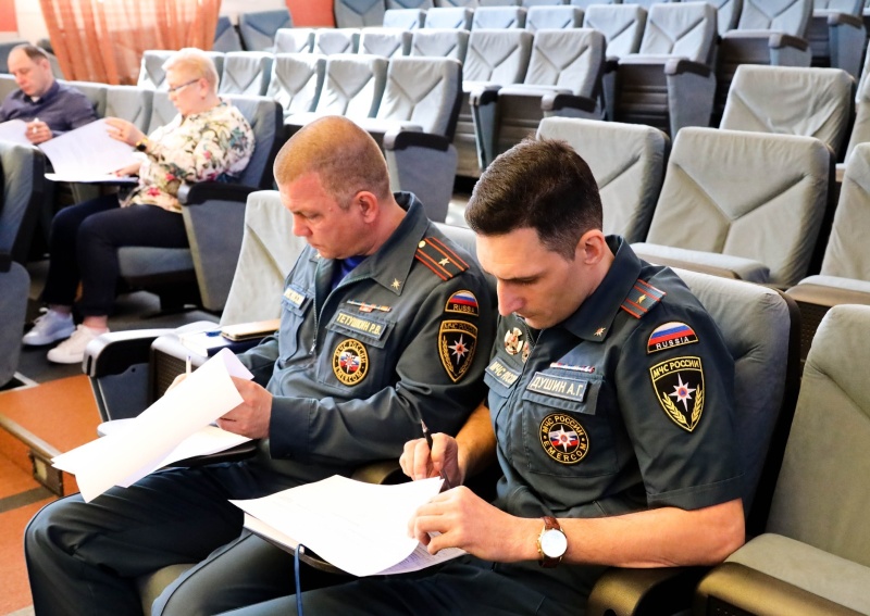Рабочее совещании по подготовке спортивных соревнований