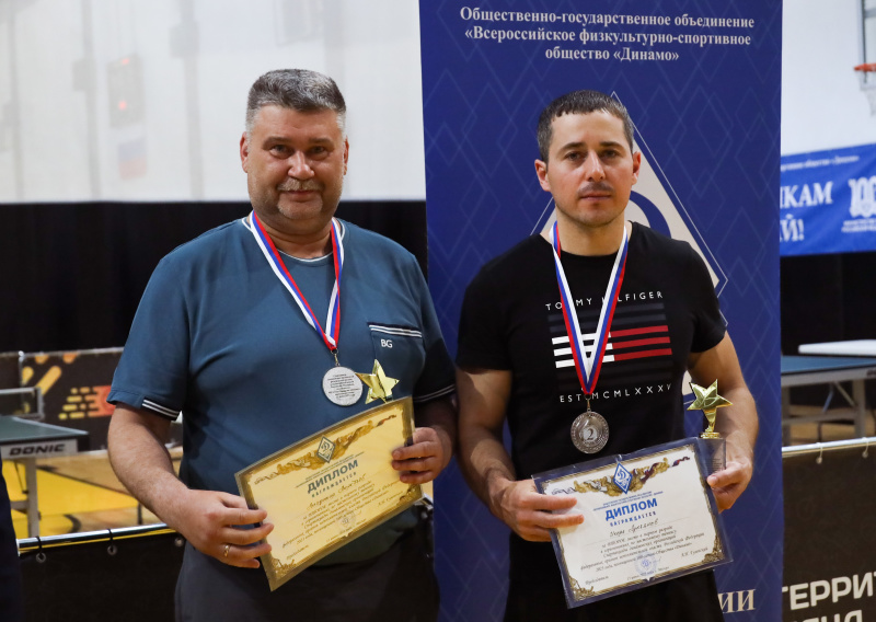 Сборная команда РОО «Динамо № 31» МЧС России стала бронзовым призерам Спартакиады Общества «Динамо» по настольному теннису