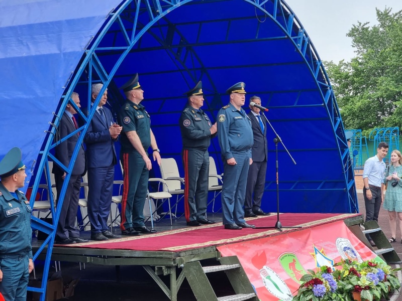 В г. Минске продолжаются Международные соревнования на Кубок Общественного объединения «Белорусская федерация пожарно-спасательного спорта»