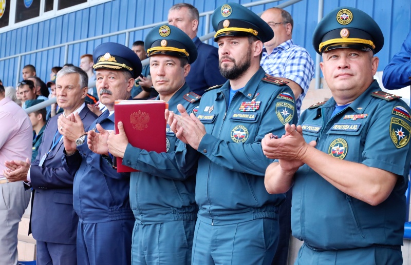 Первенство МЧС России по пожарно-спасательному спорту проходит в Подмосковье