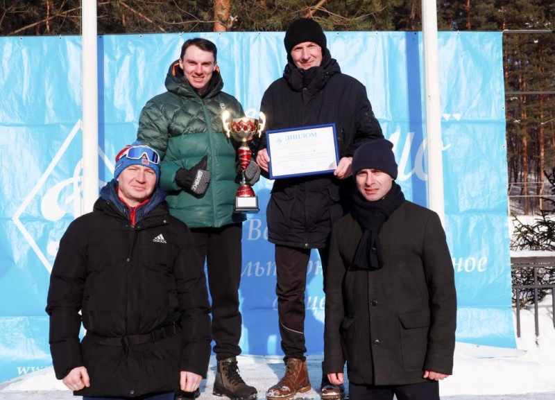 Сборная команда МЧС России по лыжным гонкам стала победителем Спартакиады Общества «Динамо»