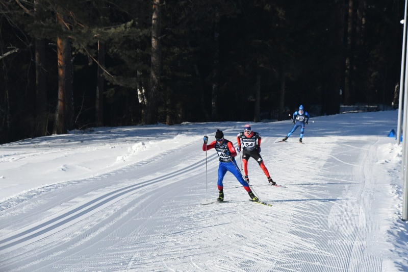 На сибирской земле прошли лыжные гонки среди вузов МЧС России