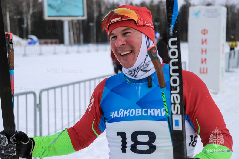 Определены лучшие лыжники МЧС России