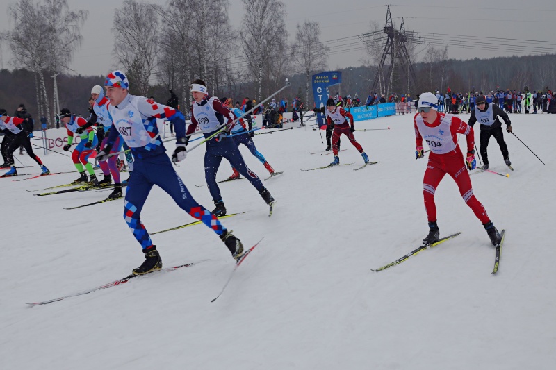 Команда МЧС России - в победителях лыжных гонок