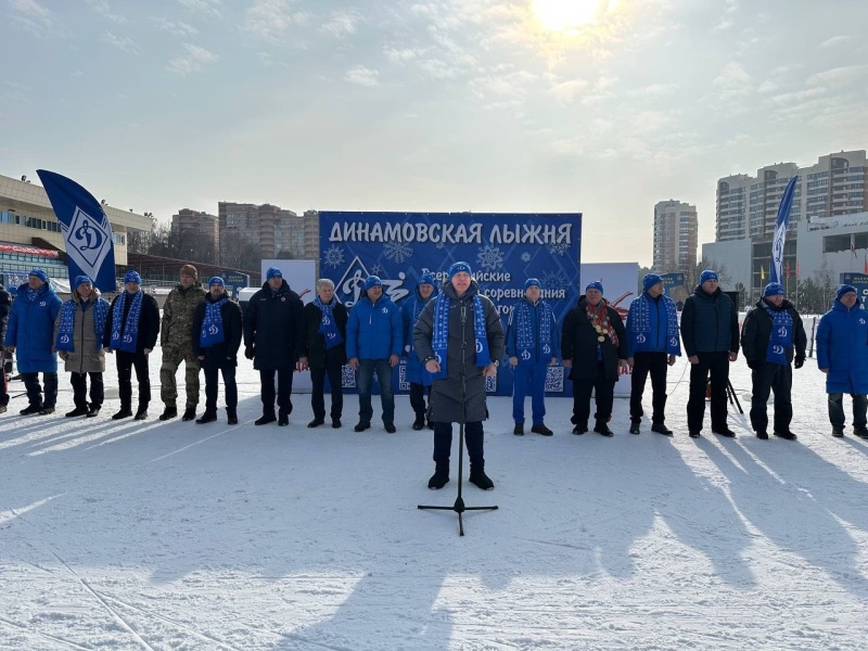 В подмосковном Красногорске прошли Всероссийские открытые соревнования по лыжным гонкам – «Динамовская лыжня – 2025»