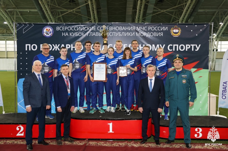 Итоги всероссийских соревнований МЧС России «Кубок Главы Республики Мордовия» по пожарно-спасательному спорту
