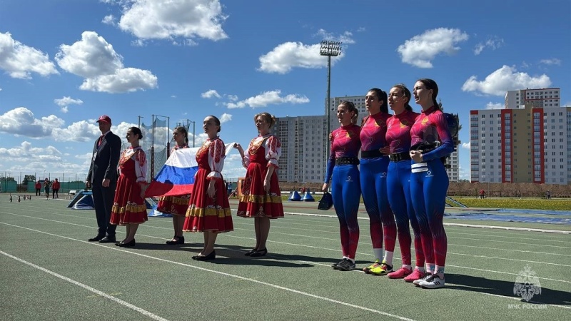 Женская спортивная сборная команда стала победителем Международных соревнований по пожарно-спасательному спорту на Кубок «Дружбы» и приз «Золотая штурмовка» в г. Уфе