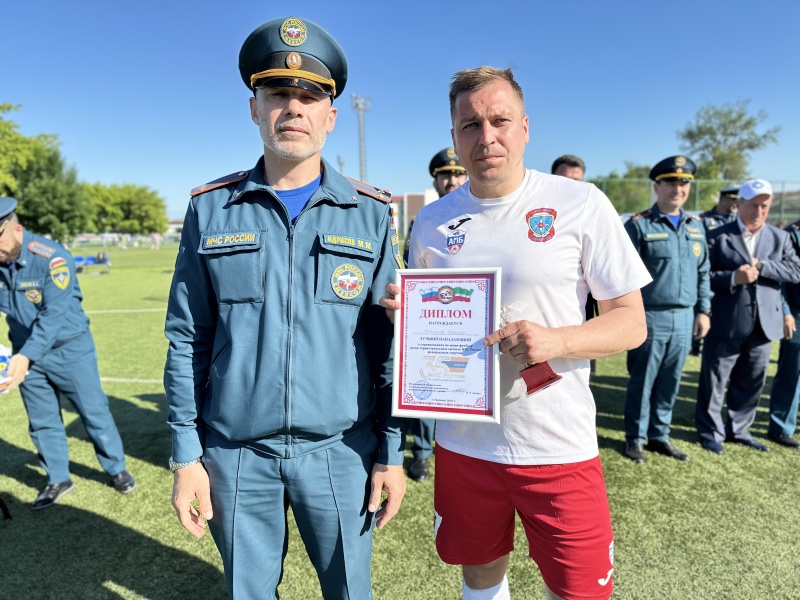 Команда Сибирского федерального округа стала победителем в Спартакиаде МЧС России по мини-футболу
