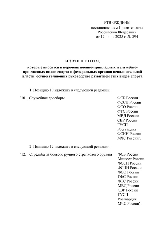 Важное изменение в Постановление Правительства Российской Федерации № 695