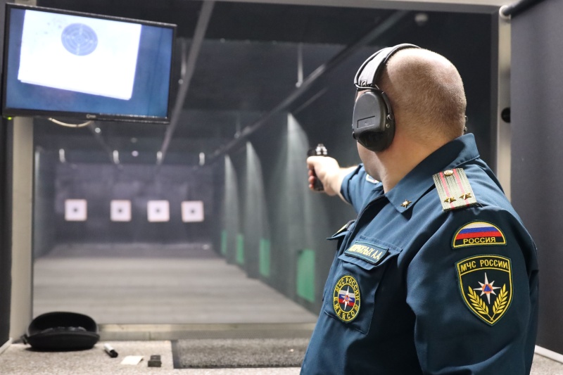 Состоялась Спартакиада МЧС России по стрельбе из боевого ручного стрелкового оружия среди структурных подразделений центрального аппарата МЧС России