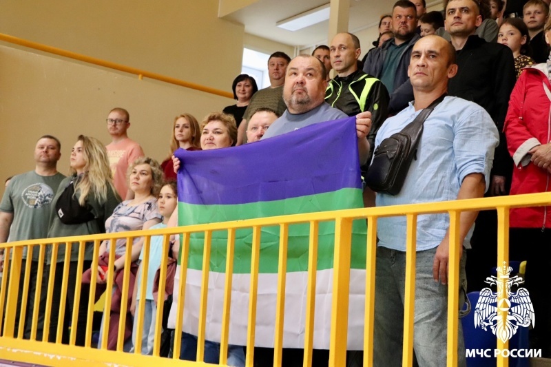 В Сыктывкаре состоялось торжественное открытие межрегиональных соревнований Главных управлений МЧС России по субъектам СЗФО на Кубок Федерации пожарно-спасательного спорта России
