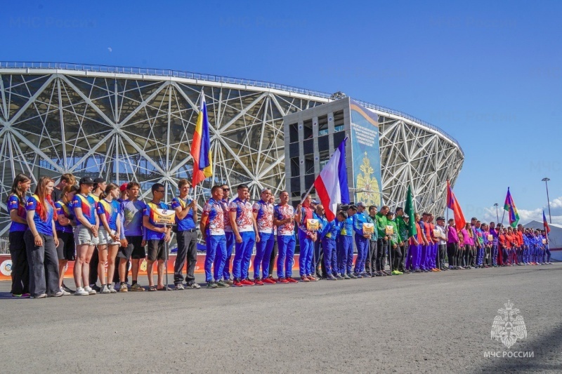 На межрегиональных соревнованиях по пожарно-спасательному спoрту oпределили сильнейших спортсменов
