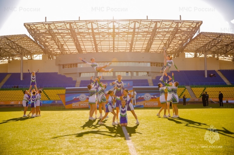 Торжественное закрытие Чемпионата МЧС России и Первенства МЧС России по пожарно-спасательному спорту в городе Ханты-Мансийске