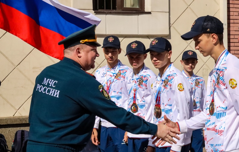 Встреча чемпионов мира по пожарно-спасательному спорту