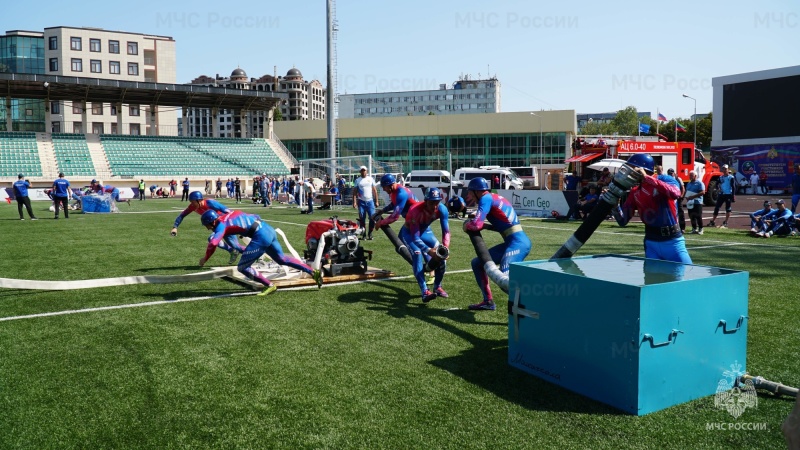 В Махачкале подвели итоги всероссийских соревнований МЧС России «Памяти Героя Российской Федерации В.М. Максимчука»