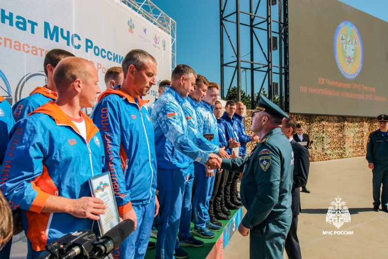 В г. Сочи продолжается чемпионат МЧС России по многоборью спасателей МЧС России