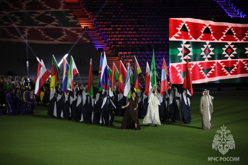 Торжественная церемония открытия XX чемпионата мира среди мужчин и XI чемпионата мира среди женщин по пожарно-спасательному спорту Торжественная церемония открытия XX чемпионата мира среди мужчин и XI чемпионата мира среди женщин по пожарно-спасательному спорту