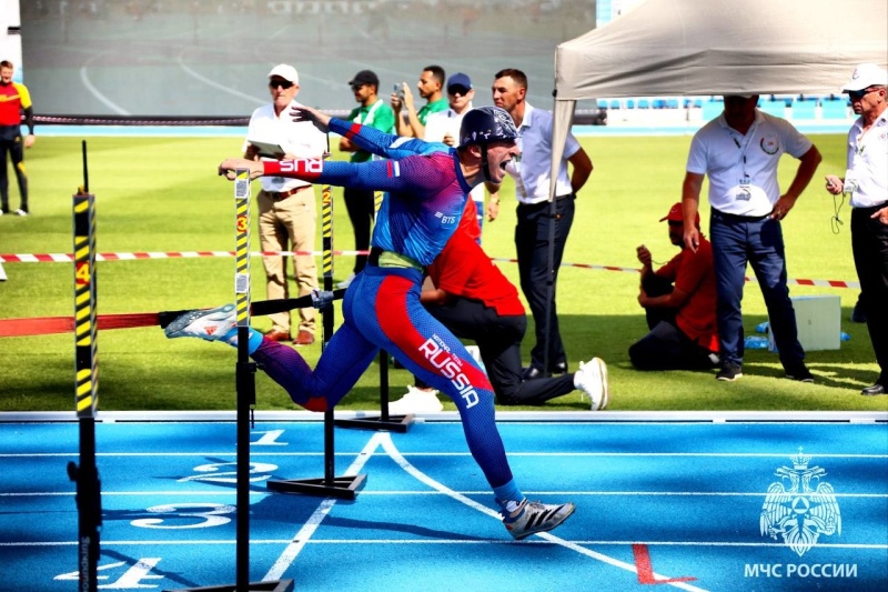 Российские спортсмены продолжают завоевывать «золото» на чемпионатах мира по пожарно-спасательному спорту в Эр-Рияде Российские спортсмены продолжают завоевывать «золото» на чемпионатах мира по пожарно-спасательному спорту в Эр-Рияде