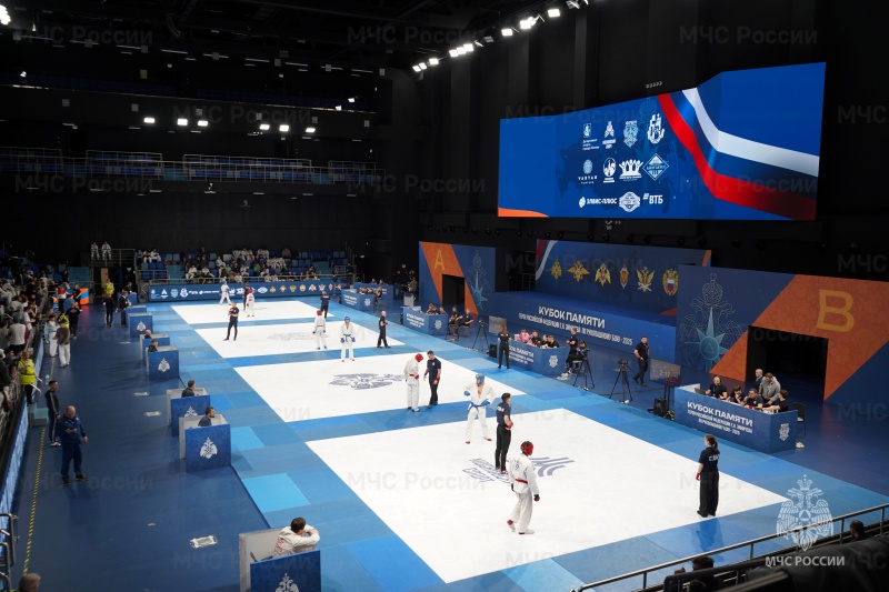 Глава МЧС России Александр Куренков поздравил победителей всероссийских соревнований по рукопашному бою