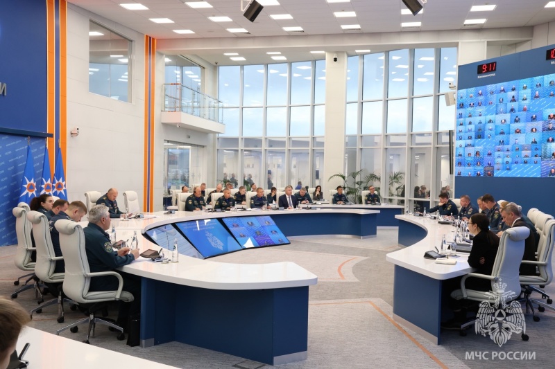 Развитие психологической службы, физической подготовки и спорта обсудили на коллегии МЧС России