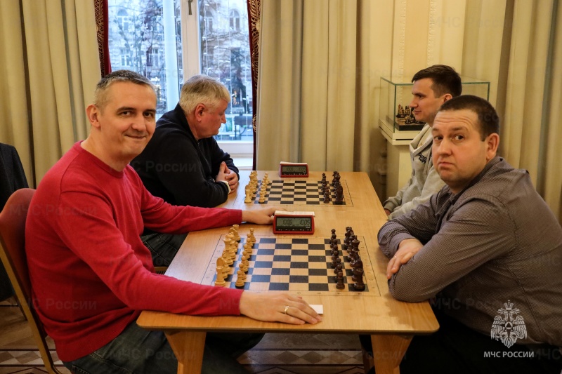 Определены лучшие шахматисты ведомства 2025 года