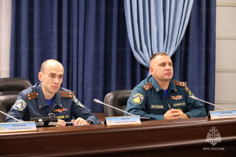 Итоги учебно-методического сбора в МЧС России