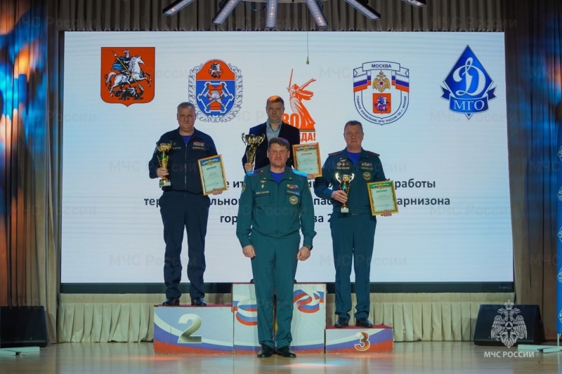 Подведены итоги спортивно-массовой работы территориального пожарно-спасательного гарнизона города Москвы за 2025 год